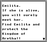 King Riparton's letter