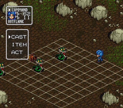 Battle command menu
