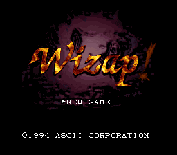 Title screen